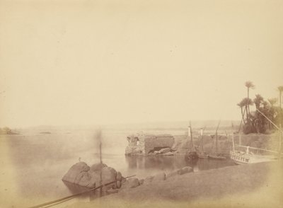 View of the Antique Port of Elephanta by Théodule Devéria